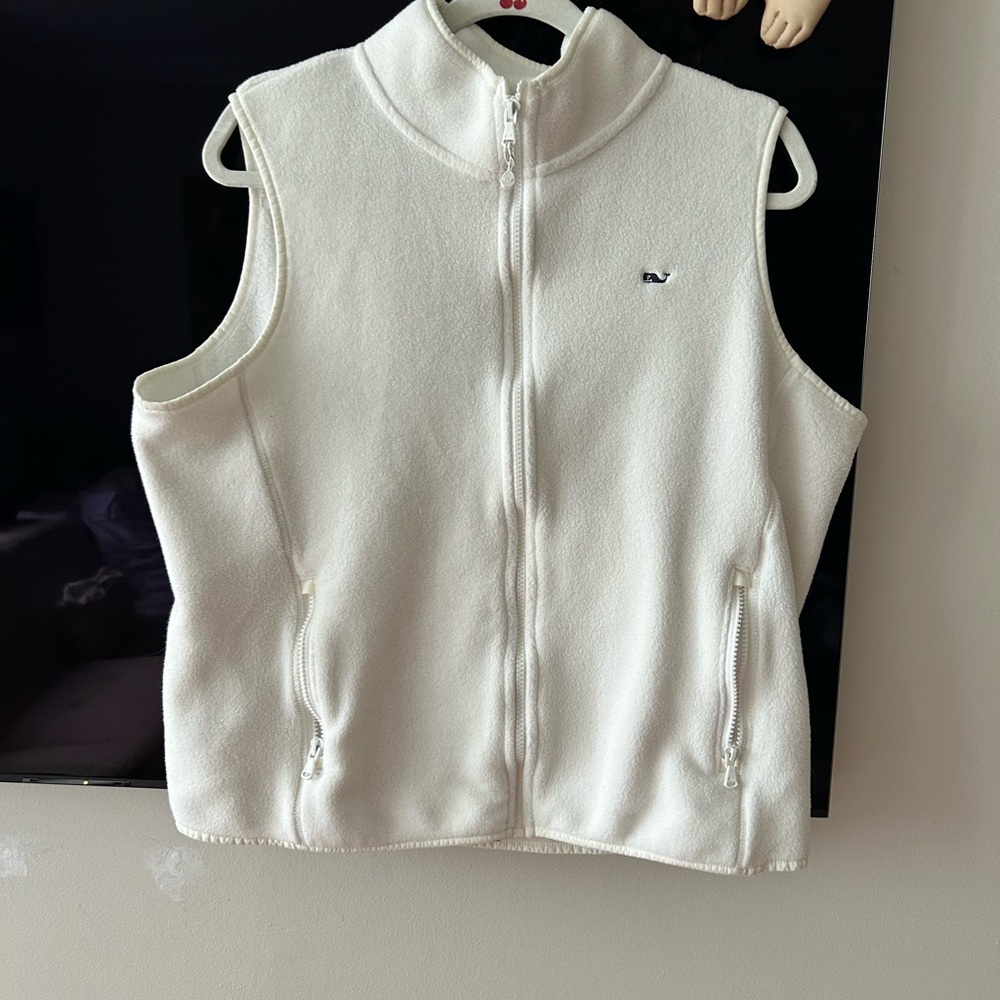 Vineyard Vines Women's "Marshmallow" Color Sweater Vest